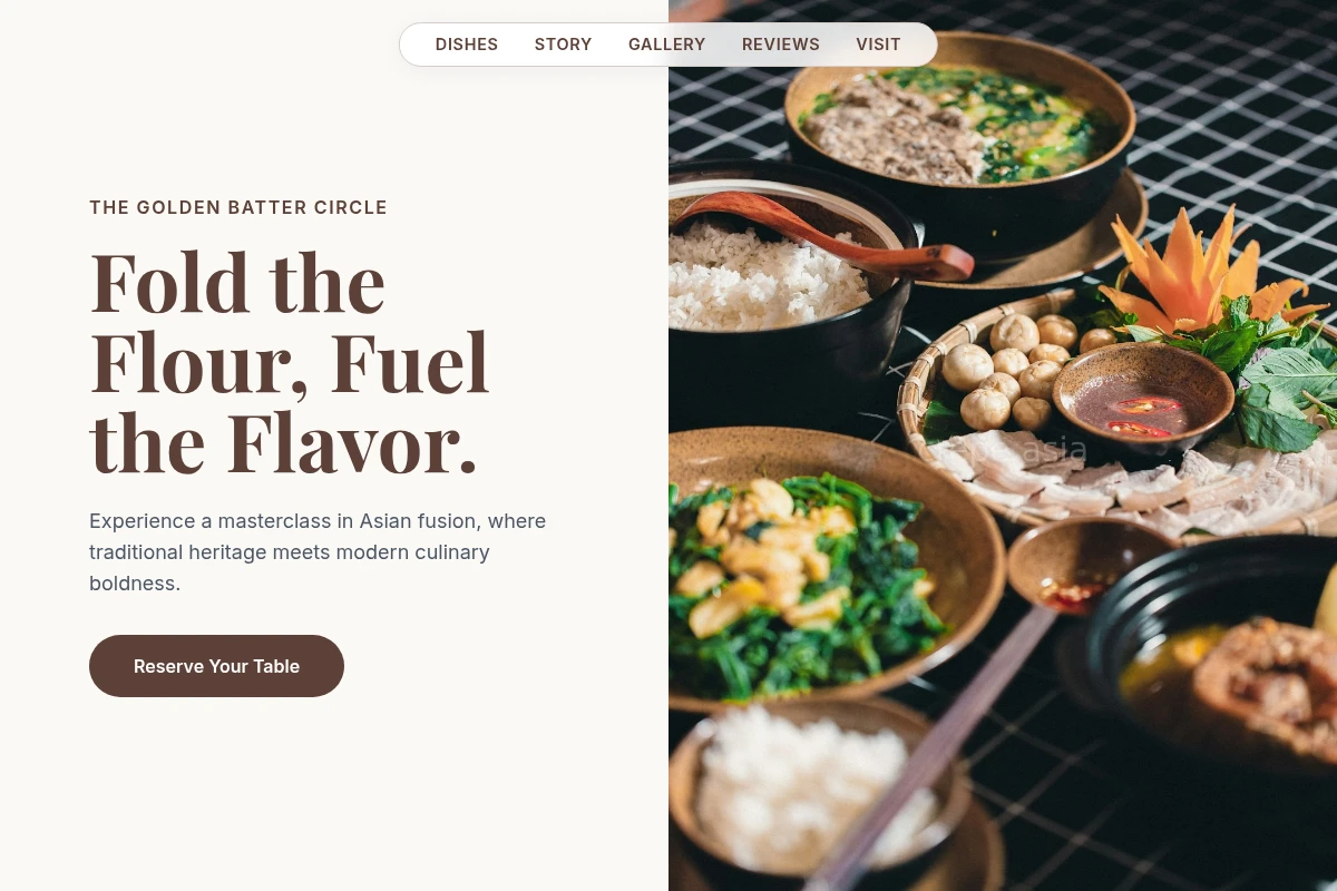 Kitchen Asian Fusion Food