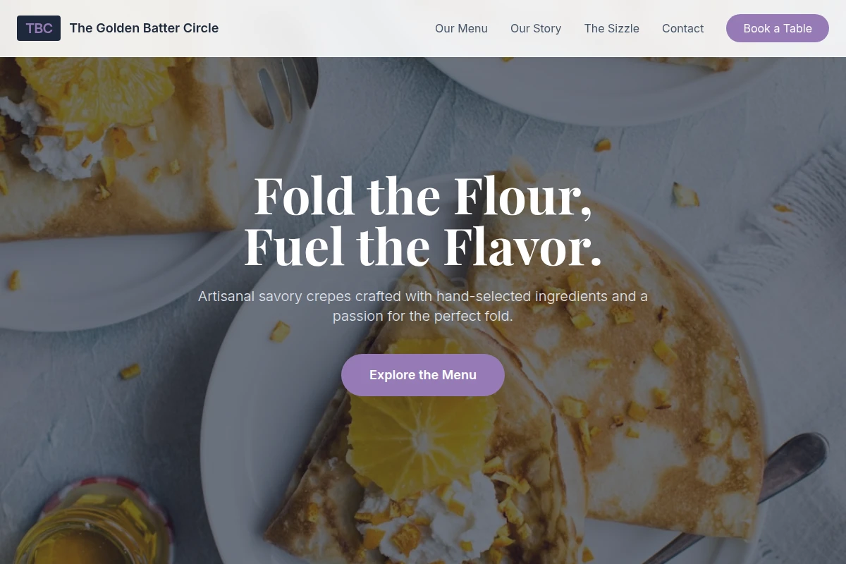 Savory Crepes