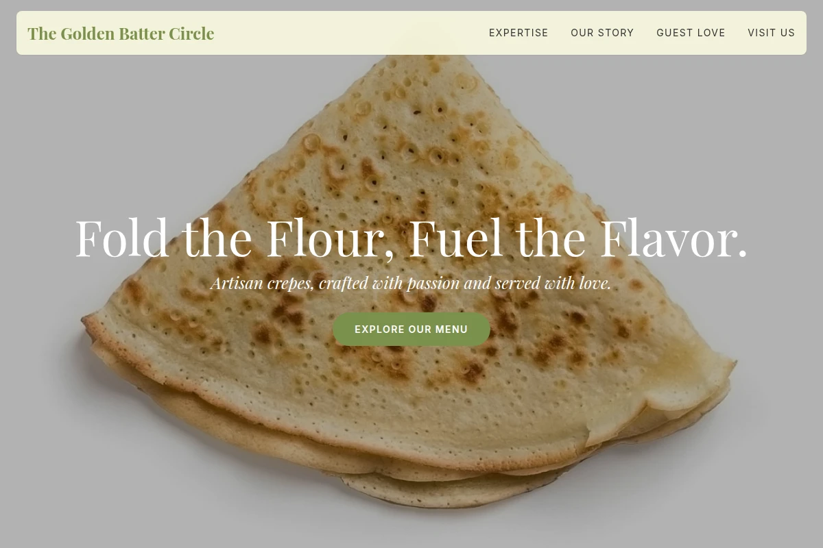 Gourmet Crepes
